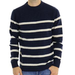 MAGLIA RICO STRIPE BLU